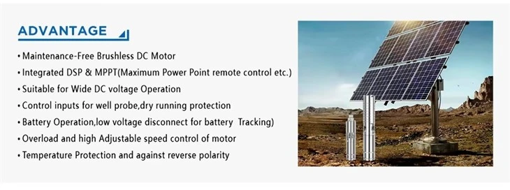 3DSP4.8-112-110-1100 1100w Brushless Dc Solar Powered Deep Well Water Pumps best