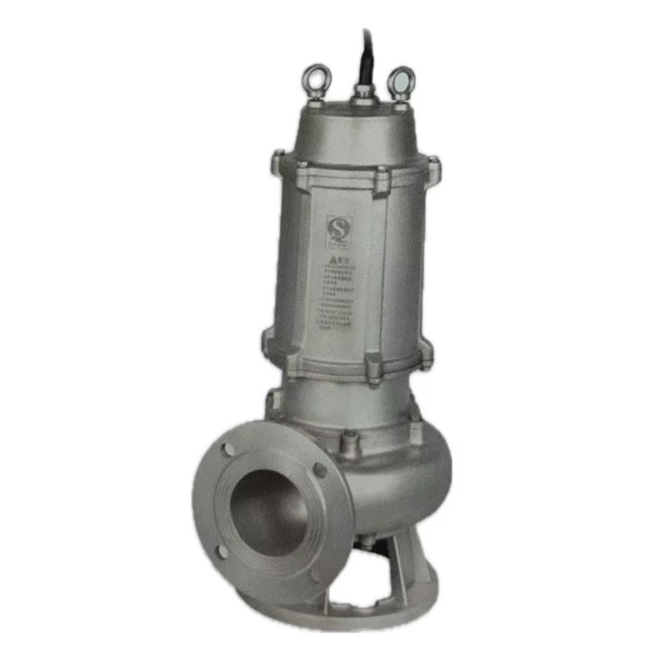 Pompe à eau Submersible industrielle à haute pression, en acier inoxydable WQ, tête nominale élevée de 35m, sans colmatage des eaux usées