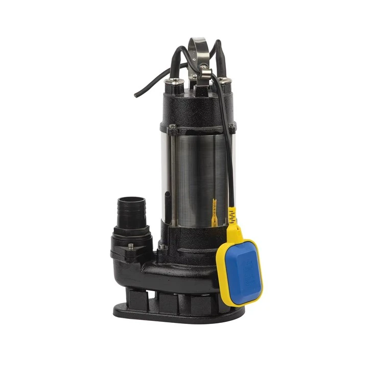 V750f 0.75kw 1HP 3" pompe à eaux usées électrique d'agriculture pour l'eau sale